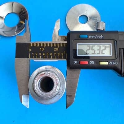 LUDWIG Marching Tri-Tom Vintage Drum Part: 2" Spacer Holder Connector Shaft Arm image 12