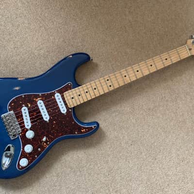 Fender Stratocaster Limited Edition Highway One (Trans Blue, Maple) Aged Relic image 1