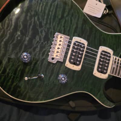 PRS 24 Custom SE Quilt Top 2026 - Teal and Black image 10
