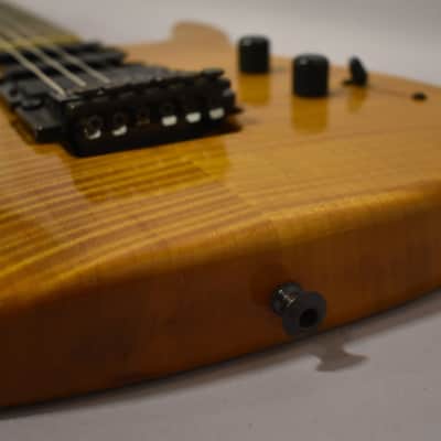 1991 Hamer USA Chaparral Elite Flame Maple Natural w/HSC image 11