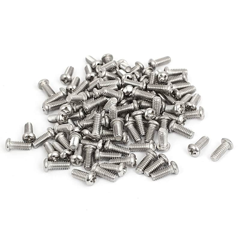 3mm x 7mm Zinc Eurorack Module Screws - 100 Screws image 1