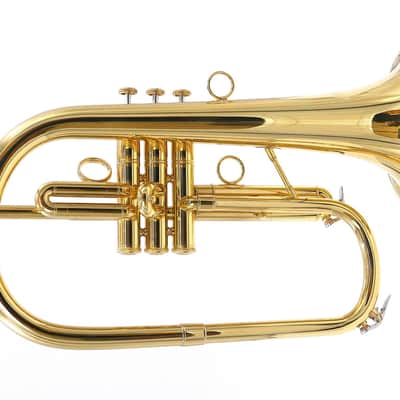 CarolBrass 4000-YSS-Bb-L Flugelhorn - Clear Lacquer image 12