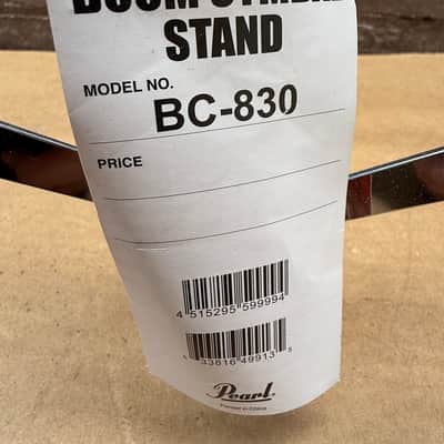 Pearl BC-830 Boom Cymbal Stand Double-Braced Chrome Hardware – Very Good Condition image 2