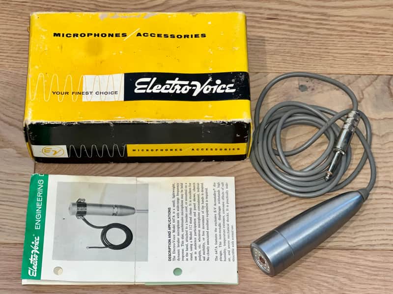Electro-Voice 647A Omnidirectional Dynamic Lavalier Microphone image 1
