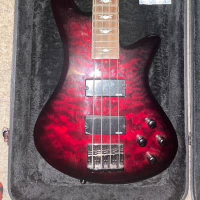 Schecter Schecter Diamond Series Devil Tribal Bass | Reverb