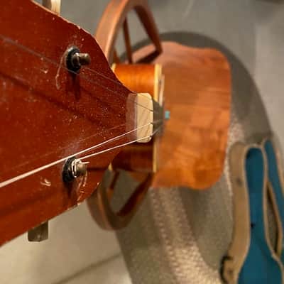 50'S KAY TENOR GUITAR OR BARITONE UKE WITH LACE PICKUP image 10