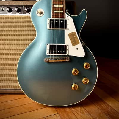2015 Gibson Joe B. Bonabyrd Les Paul Antique Pelham Blue Signed image 2