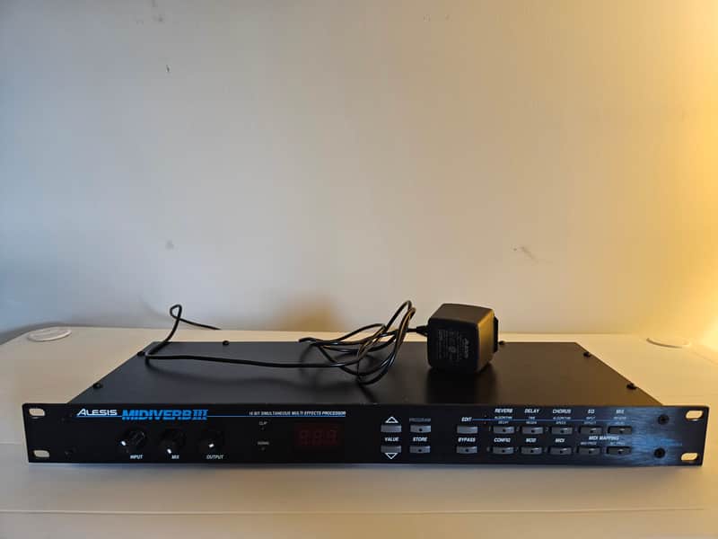 Alesis Midiverb III 1990s - Black image 1