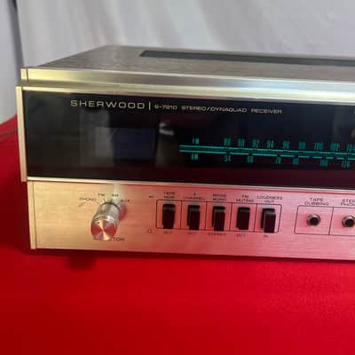 Sherwood S-7210 New Prof. Installed Vol. On/off volume switch great condition image 3