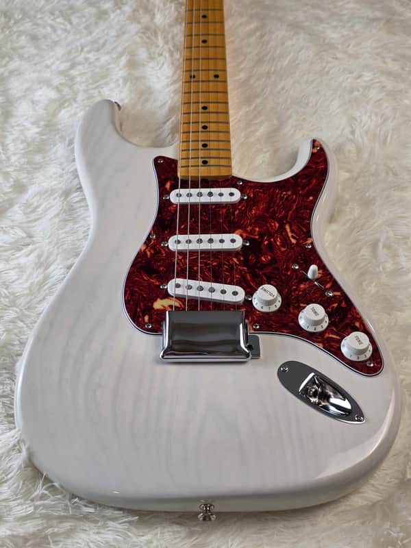 Immagine 2018 Fender American Original '50s Stratocaster - White Blonde - MINT Condition - 1
