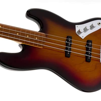 FENDER - Jaco Pastorius Jazz Bass  Fretless  Pau Ferro Fingerboard  3-Color Sunburst - 0196208800 Bild 5