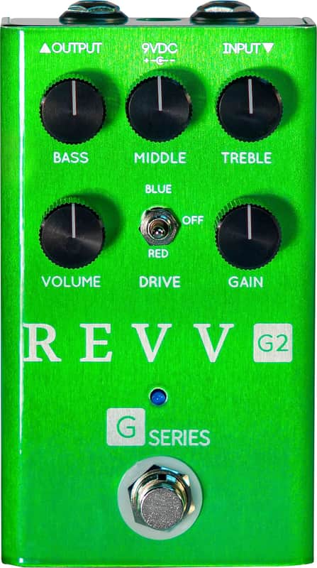 Revv G2 V2 Preamp/Overdrive/Distortion Effects Pedal image 1