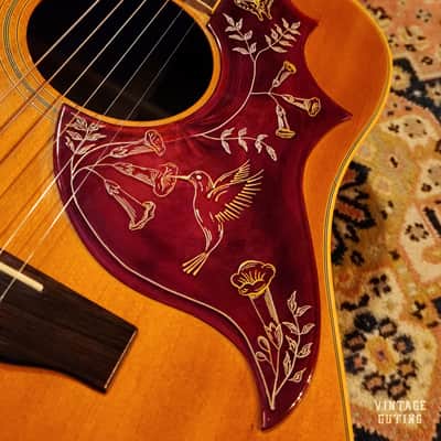 1976 Gibson Hummingbird Natural w/ OHSC image 14