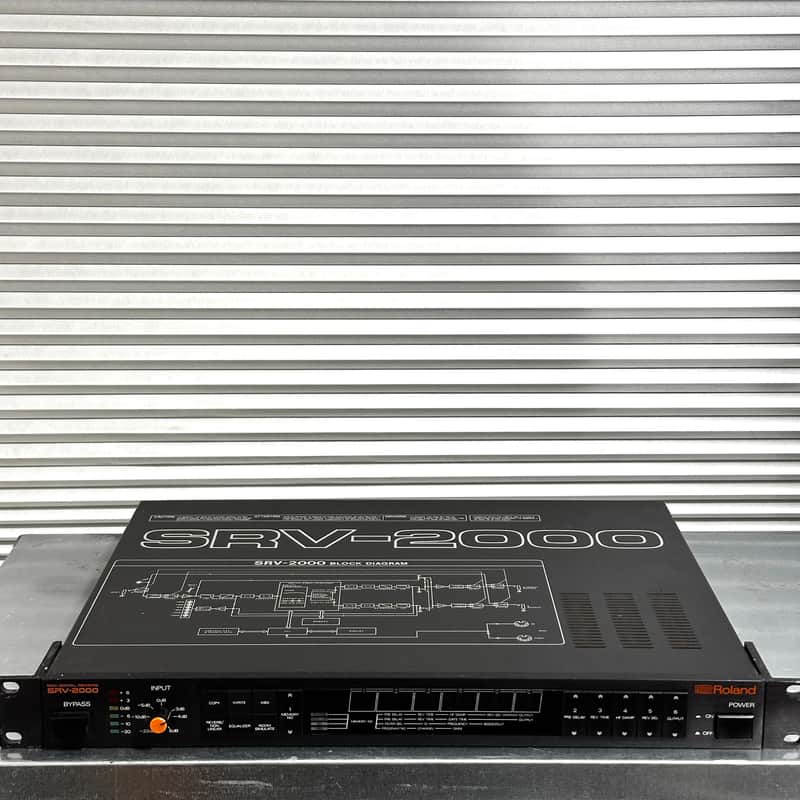 配信機器・PA機器・レコーディング機器 Roland Digital Reverb SRV-2000 Roland SRV-2000 Digital Reverb Effect Rack Recording PA Equipment