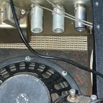 Wonderful Early 1965 Fender Vibrolux Reverb 2-Channel 35-Watt 2x10" Pre CBS Black Panel Combo Amp, This is a Fantastic Amplifier ! image 22