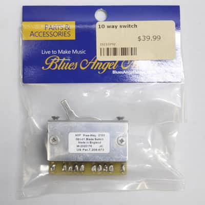 Free-way 10 Way Blade Switch - Fits Strat Stratocaster image 1