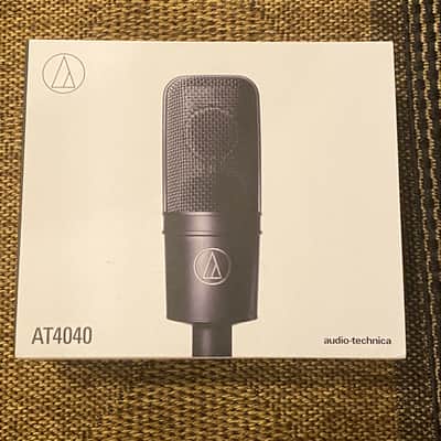 Audio-Technica AT4040 Large Diaphragm Cardioid Condenser Microphone 2010s - Black image 6
