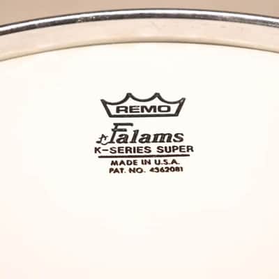 Ludwig 12x15 Marching Snare Drum White Cortex Vintage 1970's image 13