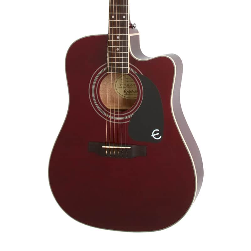 Epiphone PRO-1 ULTRA Electro-Acoustic Guitar, Wine Red | Reverb