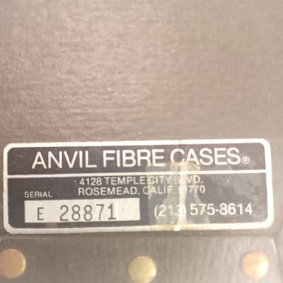 Anvil 8" Tom Drum Case Rosemead Calif Fibre 7x10" Hard Shell USA Small Rack Ride image 2