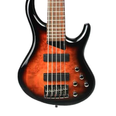 MTD Kingston Kingston Z5 Tobacco Sunburst Gloss, Indian Laurel Fretboard image 6