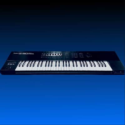 Roland S-50 61-Key Digital Sampling Keyboard 1986 - 1990 Black