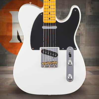 Fender American Vintage II 1951 Telecaster Maple Fingerboard - Prototype White image 1