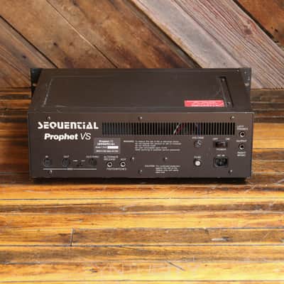 Sequential Prophet VS With Controller Rackmount 8-Voice Polyphonic Synthesizer image 3