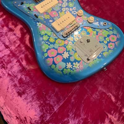 Fender MIJ Traditional '60s Jazzmaster 2018 - 2020 - Blue Flower image 2