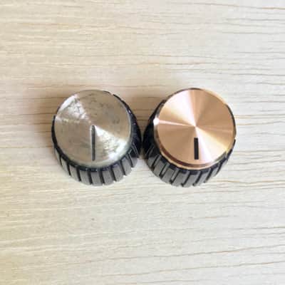 Set of 6x GOLD Marshall Reproduction amplifier control knobs JTM - JMP - JCM800 image 6