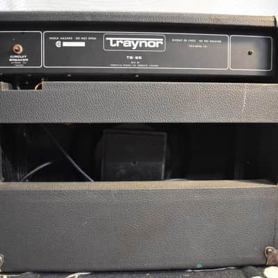 Traynor TS-25 25-Watt 1x12" Solid State Guitar Combo 1980s - Black image 6