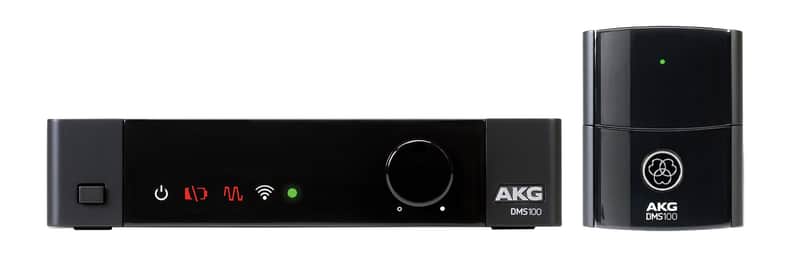 AKG DMS100 4-Channel 2.4GHz Digital Wireless Instrument System image 1