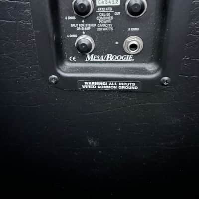 Golden year 2001 Mesa Boogie Traditional 4x12 image 3