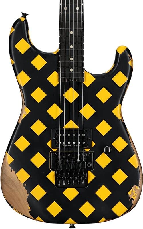 Charvel Super-Stock SD1 H FR EB Electric Guitar. Ebony Fingerboard, Diamond Life TGF33 image 1