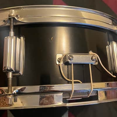 Rogers Luxor Snare Drum mid 60s - Piano Black image 6