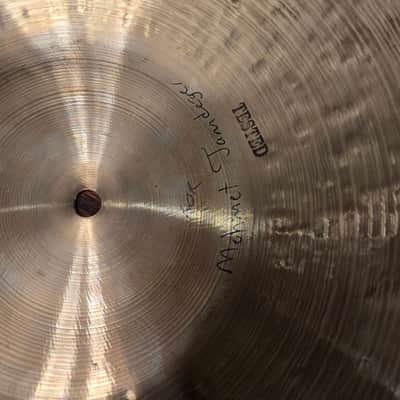 Istanbul Mehmet Cymbals 22" Traditional Original Ride image 5
