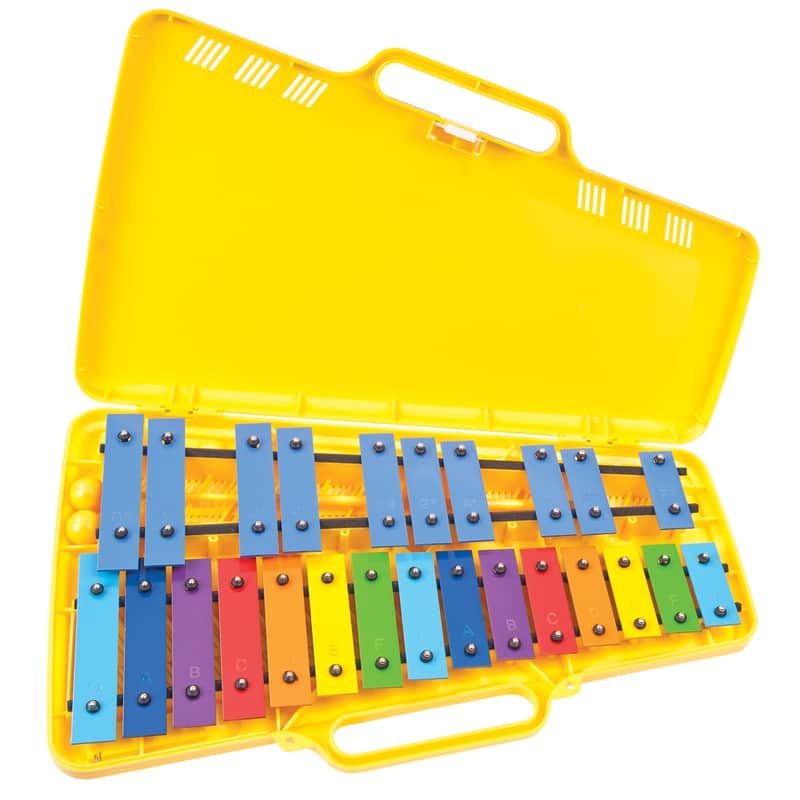 Angel 25 Glockenspiel ~ Coloured Keys Note