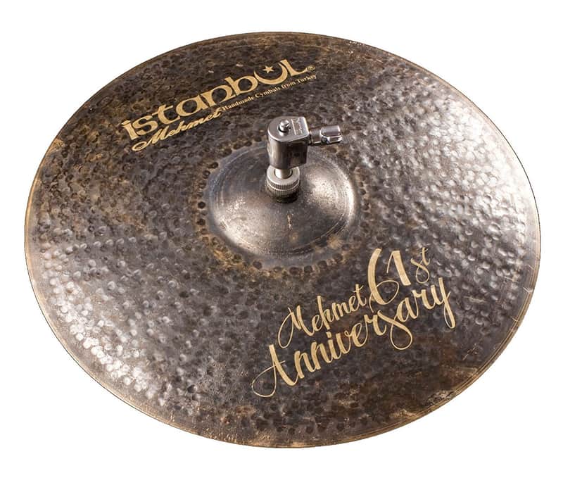 Istanbul Mehmet Cymbals 15" 61st Anniversary Vintage Hi-Hat image 1