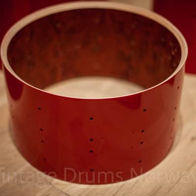 Sonor Signature Heavy Beech – Signal Red – Fully Restored – 10/12/13/14/15/20 image 22