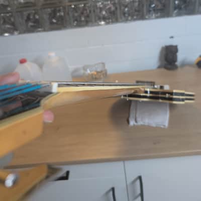 Kent Hollowbody 1960s Bass, Model 822, Sunburst image 12