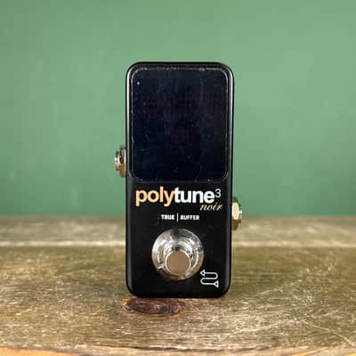 TC Electronic Polytune 3 Noir Mini Polyphonic Tuning Pedal 2019 - Present - Black image 2