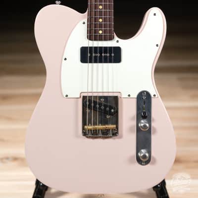 LsL Instruments T Bone ERA S/P90 Roasted Pine Body – Faded Shell Pink image 2