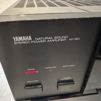 Yamaha M-80 stereo power amplifier image 7