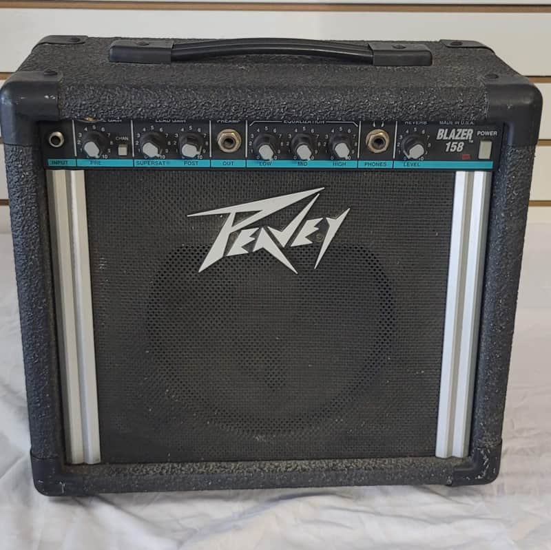 Peavey TransTube Blazer 158 15-Watt 1x8" Guitar Combo 1990s - Black image 1