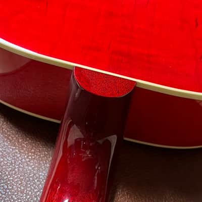 2025 Gibson Custom Everly Brothers J-180 Acoustic Guitar Cherry Red image 12