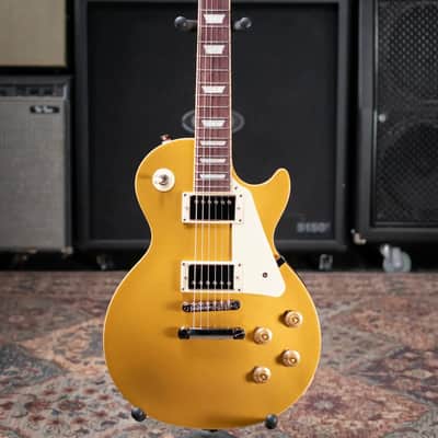 Epiphone Les Paul Standard 50s Electric Guitar - Goldtop image 3