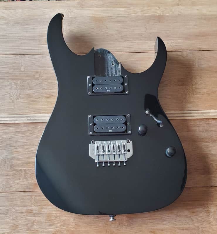 Ibanez RG120 Loaded Body || Infinity INF3 INF4 pickups || RG 2009 Black image 1