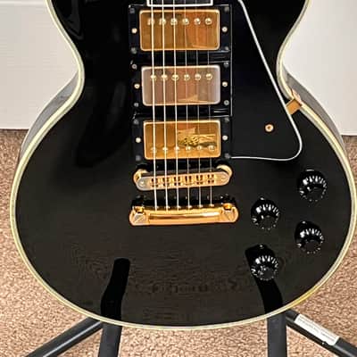 1990 Gibson Les Paul Custom Ebony image 4