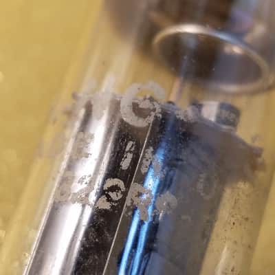 Tung-Sol Matched Pair (2) 12BH7A tNOS AT1000 TESTED Vacuum Tubes black plate 12BH7 dual triode 1950-1960 image 9