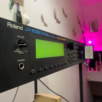 Roland JV-2080 64-Voice Synthesizer Module 1997 - 2000 - Black w/ 4MB memory card image 4